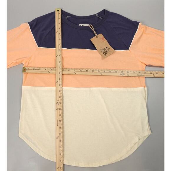 2 Stranger Things Camp Collection Tee Womens Large Ringer 80s Cosplay Halloween - Picture 5 of 16